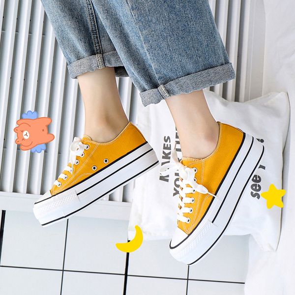 platform canvas women's sneakers white black flat heel vulcanized rubber laces lace-up shoes
platform canvas women's sneakers white black flat heel vulcanized rubber laces lace-up shoes