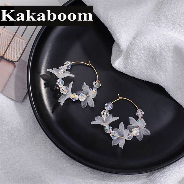 kakaboom women's acrylic flowers beaded crystal hoop earrings all-match lovely fashion jewelry delicate fairy style hoop earring, Golden
kakaboom women's acrylic flowers beaded crystal hoop earrings all-match lovely fashion jewelry delicate fairy style hoop earring, Golden