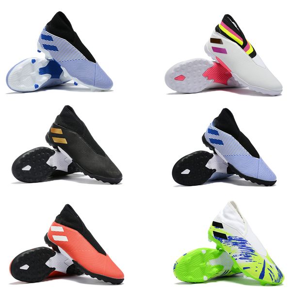 2019 mens high football boots nemeziz 19.3 laceless in tf soccer cleats nemeziz messi 19.3 indoor turf soccer shoes, Black
2019 mens high football boots nemeziz 19.3 laceless in tf soccer cleats nemeziz messi 19.3 indoor turf soccer shoes, Black