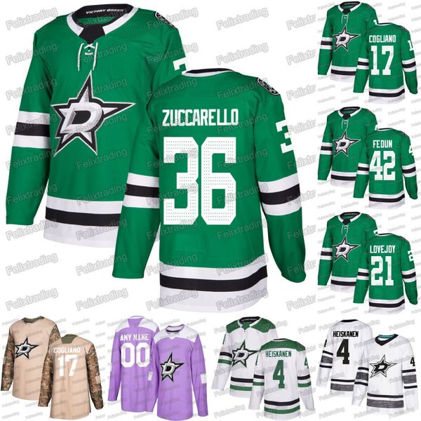 36 Mats Zuccarello Dallas Stars Jamie Oleksiak Jamie Benn Ben Lovejoy Taylor Fedun Ben Bishop Andrew Cogliano Miro Heiskanen Hockey Jerseys
36 Mats Zuccarello Dallas Stars Jamie Oleksiak Jamie Benn Ben Lovejoy Taylor Fedun Ben Bishop Andrew Cogliano Miro Heiskanen Hockey Jerseys