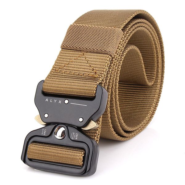 tactical belt 2017 swat combat equipment men nylon metal buckle knock off belts us army soldier carry waist belt 125cm, Black;brown
tactical belt 2017 swat combat equipment men nylon metal buckle knock off belts us army soldier carry waist belt 125cm, Black;brown
