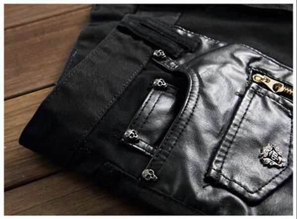 lguc.h original design jeans hip hop 2018 new stitching slim black straight men jeans male fashion men's stretch, Blue
lguc.h original design jeans hip hop 2018 new stitching slim black straight men jeans male fashion men's stretch, Blue