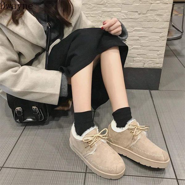 booties women's new winter plus velvet wild korean short tube snow boots tide, Black
booties women's new winter plus velvet wild korean short tube snow boots tide, Black