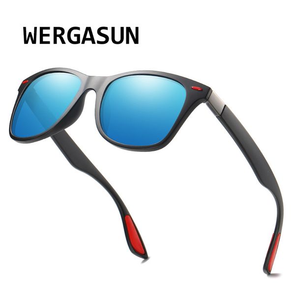 wergasun classic polarized sunglasses men women brand design driving square frame sun glasses male goggle uv400 gafas de sol, White;black
wergasun classic polarized sunglasses men women brand design driving square frame sun glasses male goggle uv400 gafas de sol, White;black