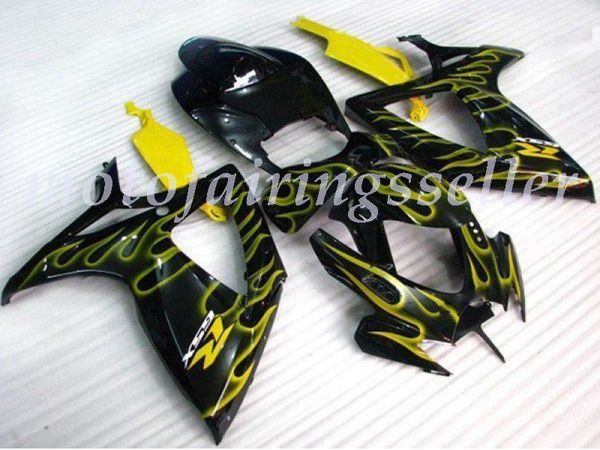 new abs plastic fairings kit fit for suzuki gsxr600 gsxr750 gsx-r600 r750 k6 2006 2007 injection mold yellow flame flower
new abs plastic fairings kit fit for suzuki gsxr600 gsxr750 gsx-r600 r750 k6 2006 2007 injection mold yellow flame flower
