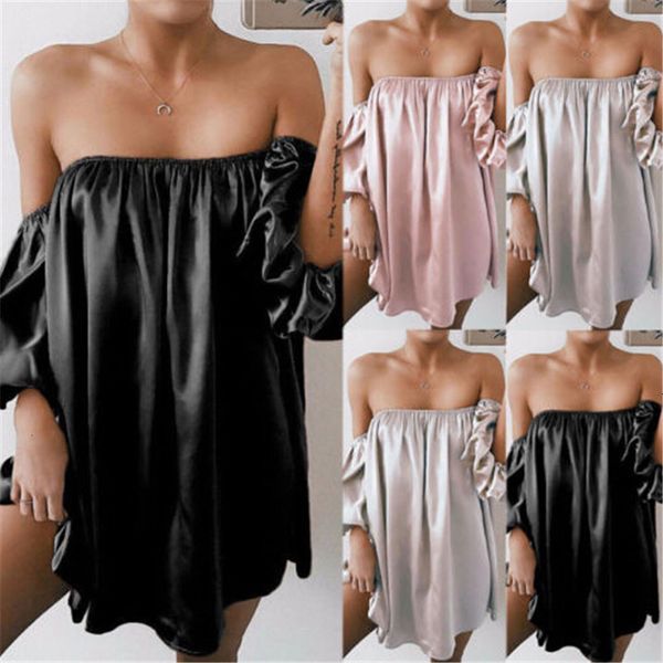 womens clothes long sleeve dress new womens solid strapless long sleeve t shirt ladies casual party mini dress designer clothes, Black;gray
womens clothes long sleeve dress new womens solid strapless long sleeve t shirt ladies casual party mini dress designer clothes, Black;gray