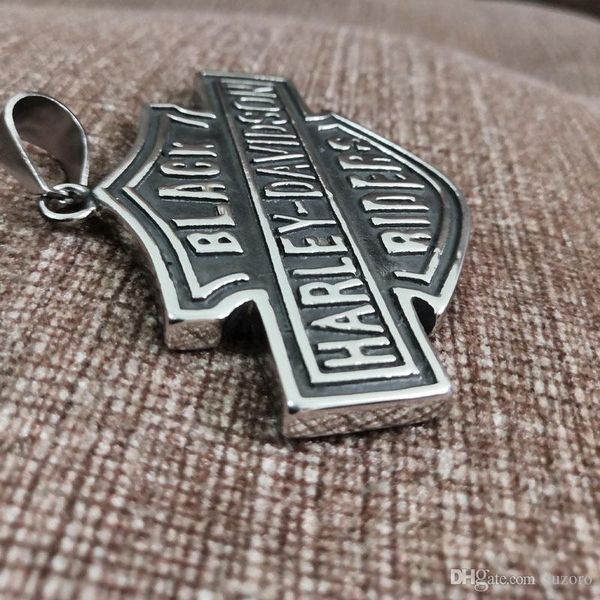 european and american men's jewelry wholesale personality harley pendant electroplated titanium casting, Silver
european and american men's jewelry wholesale personality harley pendant electroplated titanium casting, Silver