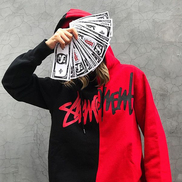 hoodie men europe and america scratch splice plus velvet pullover cotton fashion leisure hip hop hoodie new style, Black
hoodie men europe and america scratch splice plus velvet pullover cotton fashion leisure hip hop hoodie new style, Black