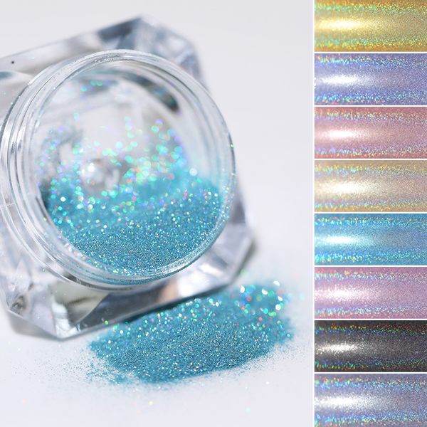 1g/box mirror holographic nail chrome pigment dazzling diy salon glitter laser nail art decorations manicure dust, Silver;gold
1g/box mirror holographic nail chrome pigment dazzling diy salon glitter laser nail art decorations manicure dust, Silver;gold