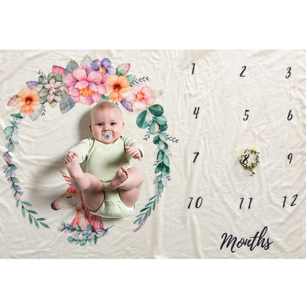 2019 newborn baby infants milestone blanket mat pgraphy prop monthly growth p swaddling cartoon cute casual flower new
2019 newborn baby infants milestone blanket mat pgraphy prop monthly growth p swaddling cartoon cute casual flower new