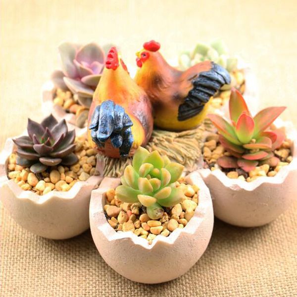 creative plants flower pots ornaments for succulent plants pot decorated desk,garden,living room with cute eggshell and chick designed
creative plants flower pots ornaments for succulent plants pot decorated desk,garden,living room with cute eggshell and chick designed
