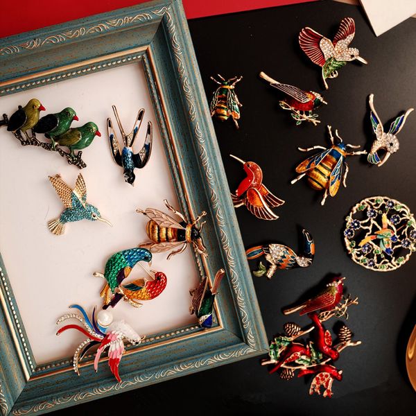 hz 2019 trendy creative stereoscopic butterfly frog giraffe owl unicorn dragonfly animal brooch pin for women girls party gift, Gray
hz 2019 trendy creative stereoscopic butterfly frog giraffe owl unicorn dragonfly animal brooch pin for women girls party gift, Gray