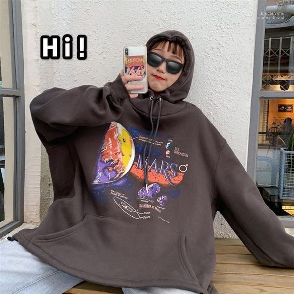 boyfriend style female clothing long sleeve plus velvet casual apparel womens oversize designer hoodies floral print, Black
boyfriend style female clothing long sleeve plus velvet casual apparel womens oversize designer hoodies floral print, Black