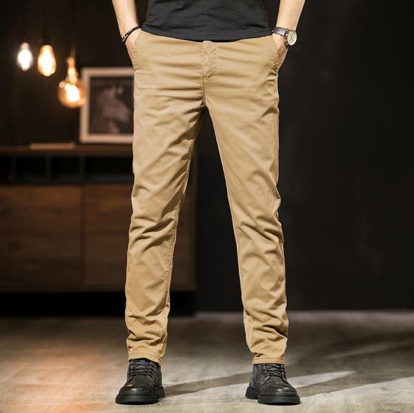casual men's long trousers straight simple style leisure pants men clothing cotton spring mens male bottoms khaki plus size 38, Black
casual men's long trousers straight simple style leisure pants men clothing cotton spring mens male bottoms khaki plus size 38, Black