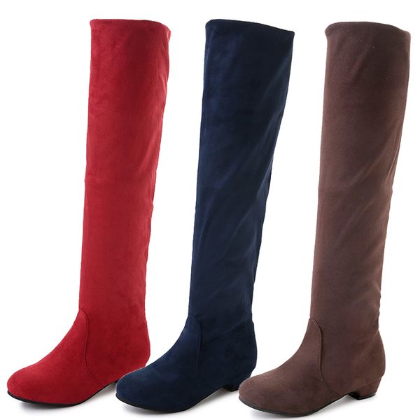 winter over the knee boots women autumn new casual round head suede non slip high tube furry blue long boot woman, Black
winter over the knee boots women autumn new casual round head suede non slip high tube furry blue long boot woman, Black
