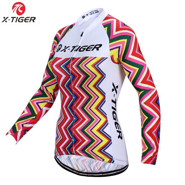 x-tiger woman cycling jerseys long sleeve cycling clothing quick-dry mtb bicycle sportswear maillot ropa ciclismo bike clothes, Black
x-tiger woman cycling jerseys long sleeve cycling clothing quick-dry mtb bicycle sportswear maillot ropa ciclismo bike clothes, Black