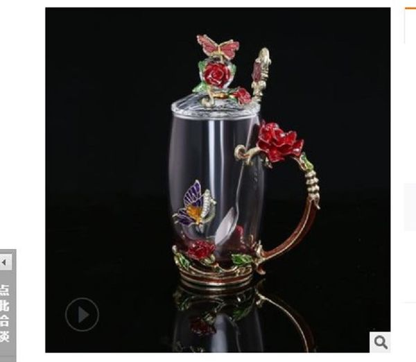2020 coffee cup blue rose enamel new coffee glass creative water cup handicraft gift box set flower tea cup wholesale
2020 coffee cup blue rose enamel new coffee glass creative water cup handicraft gift box set flower tea cup wholesale