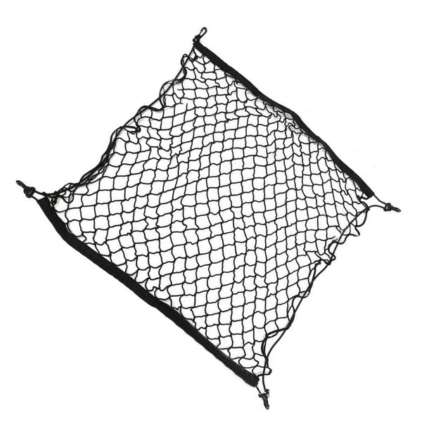 70 x 70 cm car trunk luggage storage cargo nylon net universal stretchable car accessories elastic net with 4 plastic hooks
70 x 70 cm car trunk luggage storage cargo nylon net universal stretchable car accessories elastic net with 4 plastic hooks
