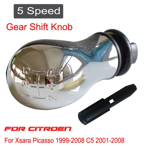 gear shift knob car manual 5 speed chrome stick lever handball for saxo xantia xsara picasso 1999-2008 c5 2001-2008
gear shift knob car manual 5 speed chrome stick lever handball for saxo xantia xsara picasso 1999-2008 c5 2001-2008