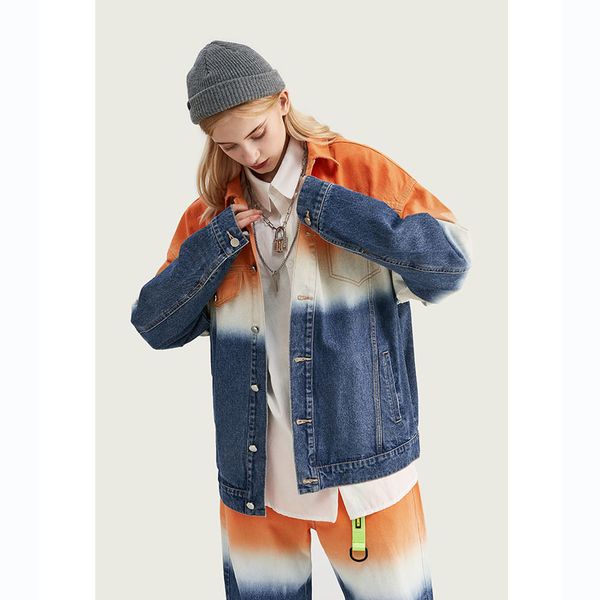 mens womens luxury jackets mens street personality gradient jacket mens designer denim jacket 2019 autumn fashion style clothing wholesale, Black;brown
mens womens luxury jackets mens street personality gradient jacket mens designer denim jacket 2019 autumn fashion style clothing wholesale, Black;brown