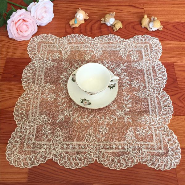 40cm tulle golden cord embroidery table square cloth round tablecloth coffee home kitchen decorative cover towel
40cm tulle golden cord embroidery table square cloth round tablecloth coffee home kitchen decorative cover towel