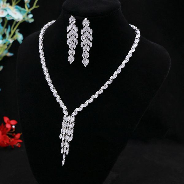 trendy rhinestone necklace earrings wedding bridal jewelry sets wedding bridal accessory necklace pendant jewelry set, White
trendy rhinestone necklace earrings wedding bridal jewelry sets wedding bridal accessory necklace pendant jewelry set, White