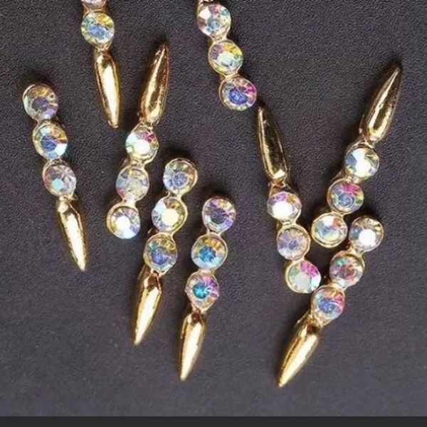 100pcs nail jewellery, false nail jewel, 3d gems, 2x12 charms, jewelry, jewels, 3d crown. gold gem. jc1, Silver;gold
100pcs nail jewellery, false nail jewel, 3d gems, 2x12 charms, jewelry, jewels, 3d crown. gold gem. jc1, Silver;gold