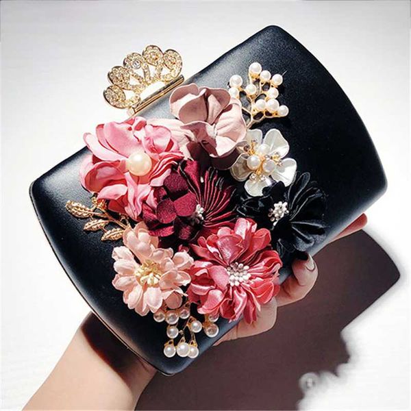 women clutch bags floral luxury handbags black evening bag pearl flap wedding bride crystal purse ladies small shoulder bags
women clutch bags floral luxury handbags black evening bag pearl flap wedding bride crystal purse ladies small shoulder bags
