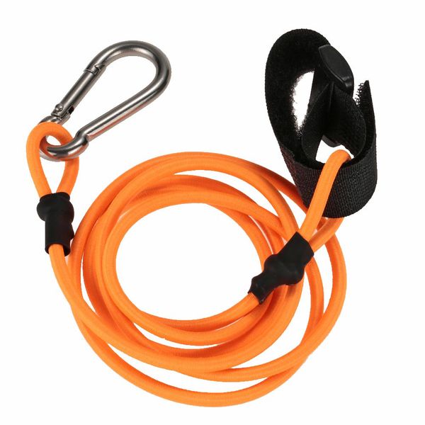 1pc 4mm thick 103cm long elastic kayak canoe safety bungee cord fishing rod lanyard paddle leash
1pc 4mm thick 103cm long elastic kayak canoe safety bungee cord fishing rod lanyard paddle leash