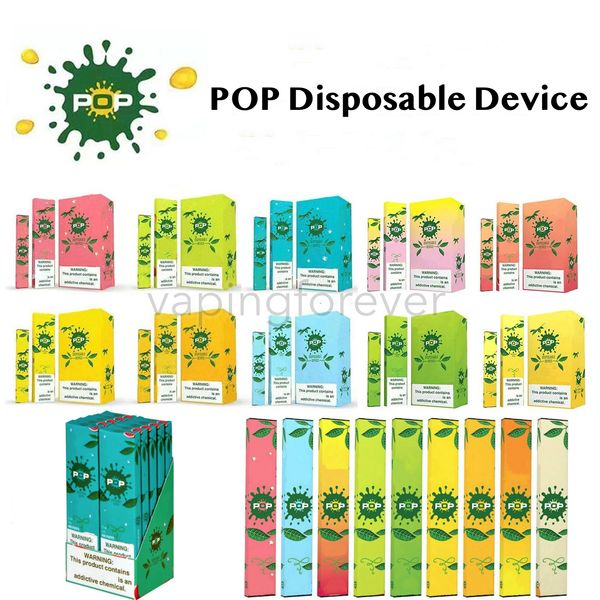 Premium POP Disposable Device Pods Starter Kit 280mAh Battery 1.2ml Cartridges Vape Pen Portable e Cigs Cigarettes Vaporizers Puffs
Premium POP Disposable Device Pods Starter Kit 280mAh Battery 1.2ml Cartridges Vape Pen Portable e Cigs Cigarettes Vaporizers Puffs