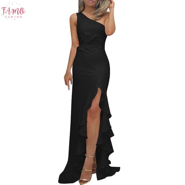 womens twill dress one shoulder ruched ruffle formal party dress slim maxi dresses robe pull femme hiver vestidos sukienka yl, Black;gray
womens twill dress one shoulder ruched ruffle formal party dress slim maxi dresses robe pull femme hiver vestidos sukienka yl, Black;gray