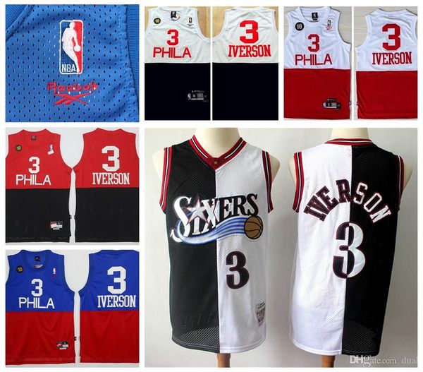 iverson retro mens philadelphia 76ers 3 allen iverson retro jersey majestic split edition nba hardwoods classics basketabll jerseys, Black
iverson retro mens philadelphia 76ers 3 allen iverson retro jersey majestic split edition nba hardwoods classics basketabll jerseys, Black