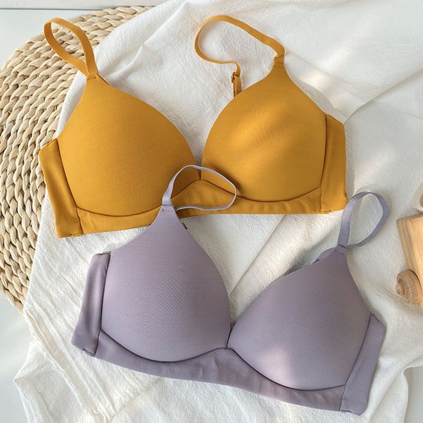 rosheart women fashion yellow purple wireless padded bras one-piece bras underwear cup a b female maiden seamless, Red;black
rosheart women fashion yellow purple wireless padded bras one-piece bras underwear cup a b female maiden seamless, Red;black