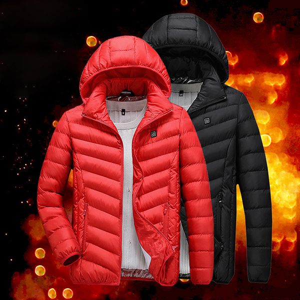 heated jackets vest down cotton mens women outdoor coat usb electric heating hooded jackets warm winter thermal coat, Black
heated jackets vest down cotton mens women outdoor coat usb electric heating hooded jackets warm winter thermal coat, Black