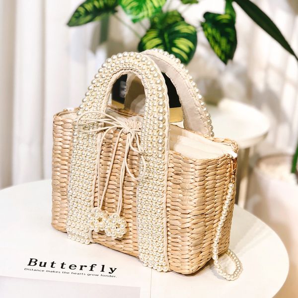 beach straw bag design new wave fashion messenger bag wild pearl chain shoulder hand-woven handbags square
beach straw bag design new wave fashion messenger bag wild pearl chain shoulder hand-woven handbags square