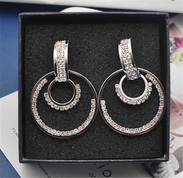fashion shining circle earrings precision inlay gold silver color rhinestone earrings for women wedding party jewelry
fashion shining circle earrings precision inlay gold silver color rhinestone earrings for women wedding party jewelry