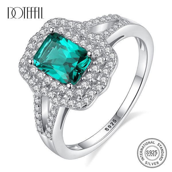 doteffil new genuine 925 sterling silver emerald rings for women engagement wedding big round gemstone bypass anel fine jewelry, Golden;silver
doteffil new genuine 925 sterling silver emerald rings for women engagement wedding big round gemstone bypass anel fine jewelry, Golden;silver
