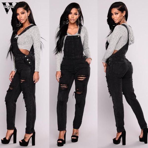 womail bodysuit women summer fashion slim denim jeans pants ripped casual overalls straps jumpsuit trousers dropship m5, Black;white
womail bodysuit women summer fashion slim denim jeans pants ripped casual overalls straps jumpsuit trousers dropship m5, Black;white