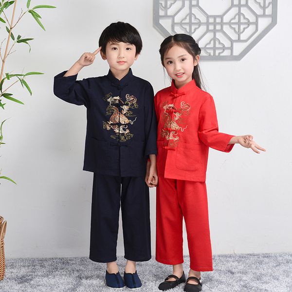 children's day tangsuit chinese style dragon asian clothes baby girl boy casual 2019 new clothing festival outfist kids costume, Black;red
children's day tangsuit chinese style dragon asian clothes baby girl boy casual 2019 new clothing festival outfist kids costume, Black;red