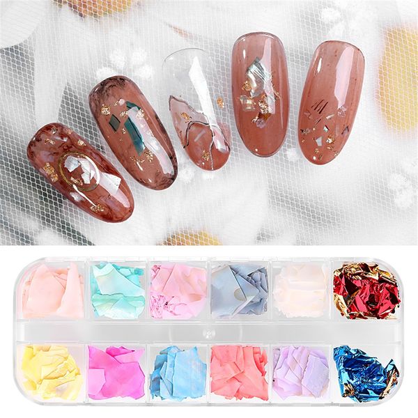 ultra thin natural nail shell 12 color gold silver foil sticker nail accessories gold and silver foil sticker art tools, Black
ultra thin natural nail shell 12 color gold silver foil sticker nail accessories gold and silver foil sticker art tools, Black