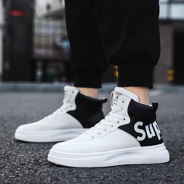 casual shoes men's high running sport shoes breathable basketaball non-slip walking outdoor fashion gym sneaker, Black
casual shoes men's high running sport shoes breathable basketaball non-slip walking outdoor fashion gym sneaker, Black