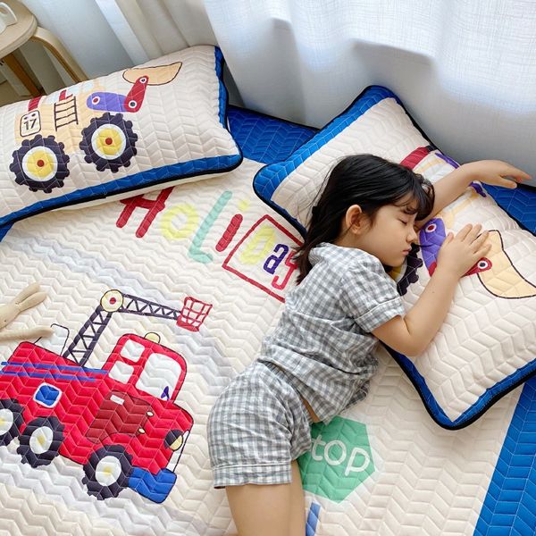 summer air-conditioning mat children's blue car printing cushion ice silk mat 1.2 meters 1.5m bedroom three-piece student
summer air-conditioning mat children's blue car printing cushion ice silk mat 1.2 meters 1.5m bedroom three-piece student