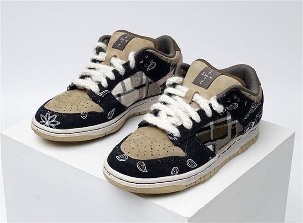 2020 release authentic travis scotts x sb dunk low parachute beige men women petra brown black ct5053-001 skate basketball shoes
2020 release authentic travis scotts x sb dunk low parachute beige men women petra brown black ct5053-001 skate basketball shoes