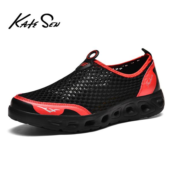 katesen men's sandals breathable mesh casual shoes summer lightweight water skate shoes men's sports non-slip beach, Black
katesen men's sandals breathable mesh casual shoes summer lightweight water skate shoes men's sports non-slip beach, Black