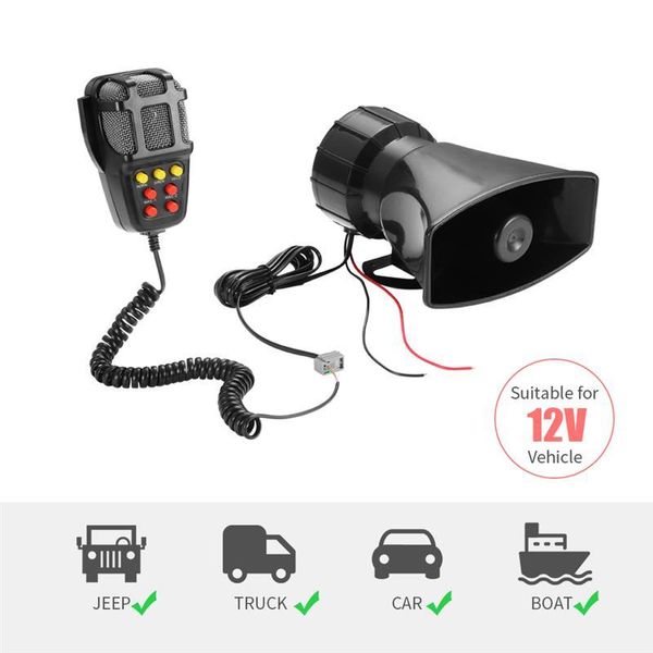 aozbz 12v 100w tone sound car emergency siren car siren horn mic pa speaker system emergency hooter
aozbz 12v 100w tone sound car emergency siren car siren horn mic pa speaker system emergency hooter