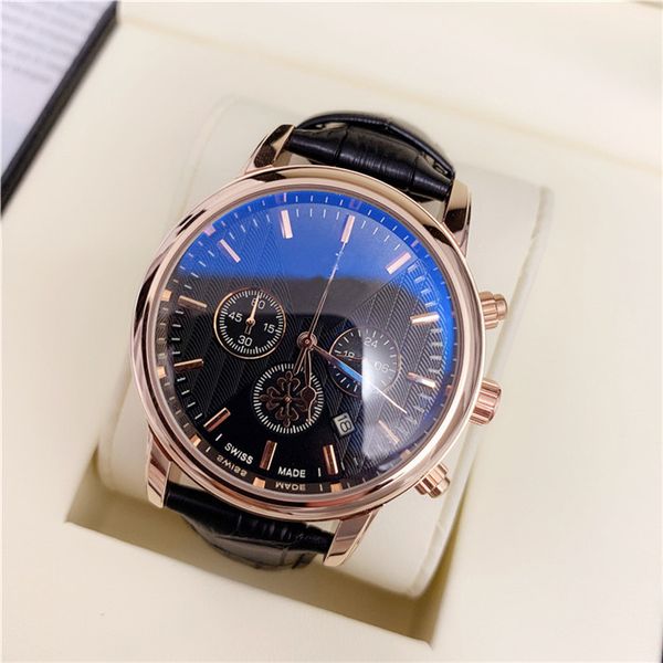 new brand luxury brown black leather sports men's watch quartz clock sports men's watch
new brand luxury brown black leather sports men's watch quartz clock sports men's watch