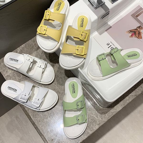 house slippers platform shoes woman 2020 shallow slipers women med slides soft new flat scandals rubber pu, Black
house slippers platform shoes woman 2020 shallow slipers women med slides soft new flat scandals rubber pu, Black