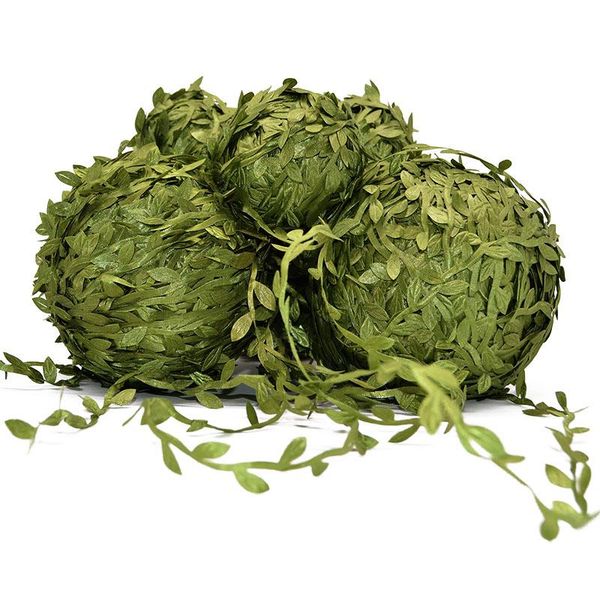 10yards silk leaf-shaped handmake artificial green leaves for wedding decoration diy wreath gift scrapbooking craft fake flower
10yards silk leaf-shaped handmake artificial green leaves for wedding decoration diy wreath gift scrapbooking craft fake flower
