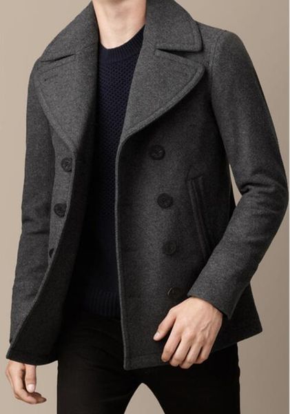 m--3xl 2019 spring/autumn male new fashion short paragraph cultivating handsome double breasted woolen coat, Black
m--3xl 2019 spring/autumn male new fashion short paragraph cultivating handsome double breasted woolen coat, Black
