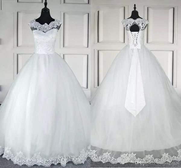 2019 горячий продавать новый год сбора винограда a line свадебные платья jewel аппликация без рукавов кружева sweep поезд свадебные платья, White
2019 горячий продавать новый год сбора винограда a line свадебные платья jewel аппликация без рукавов кружева sweep поезд свадебные платья, White